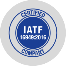 Das Zertifikat zeigt die IATF-Zulassung für die Qualitätsstandards in der Kunststoff- und Spritzgussbranche von Schröder und Heidler.